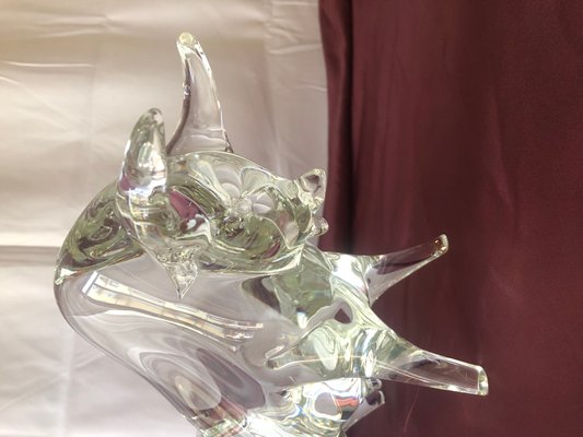 Murano Glass Bull, 1990s-DUA-2040280