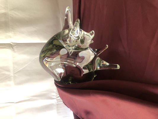 Murano Glass Bull, 1990s-DUA-2040280