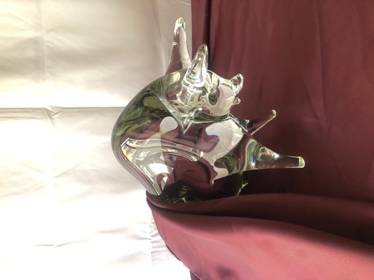 Murano Glass Bull, 1990s-DUA-2040280