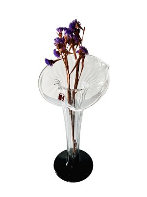 Murano Glass Calla Vase by Carlo Moretti, 1980s-LBS-2043304