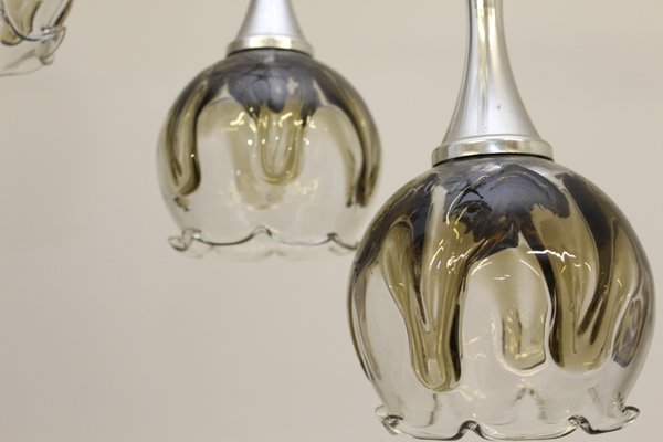 Murano Glass Cascading Chandelier, 1960s-ZWH-575347