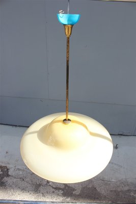 Murano Glass Ceiling Lamp, 1950s-EH-594920