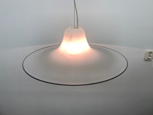 Murano Glass Ceiling Lamp by Renato Toso for Leucos, 1970s-BGP-564216