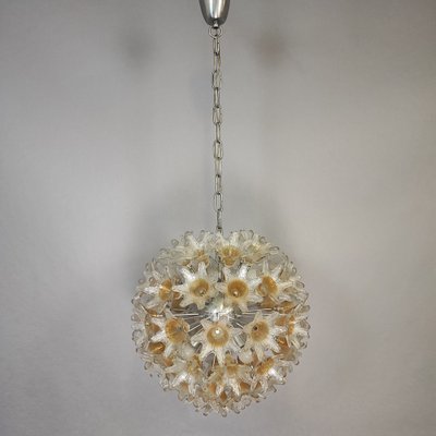 Murano Glass Ceiling Lamp by Toni Zuccheri for Veart, 1960s-FXH-2041256