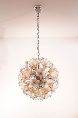 Murano Glass Ceiling Lamp by Toni Zuccheri for VeArt, 1960s-KIJ-875576