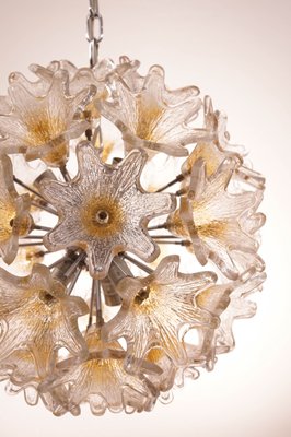 Murano Glass Ceiling Lamp by Toni Zuccheri for VeArt, 1960s-KIJ-875576