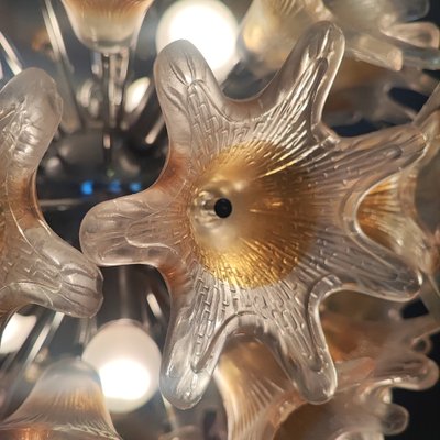 Murano Glass Ceiling Lamp by Toni Zuccheri for Veart, 1960s-FXH-2041256