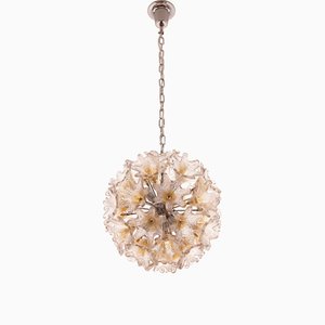 Murano Glass Ceiling Lamp by Toni Zuccheri for VeArt, 1960s-KIJ-875576