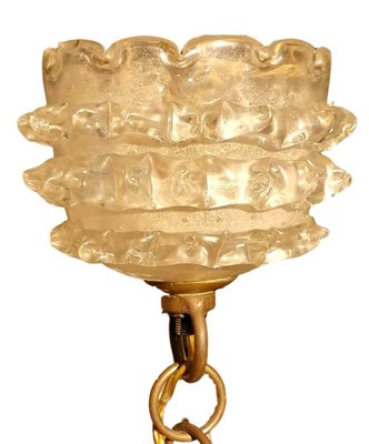 Murano Glass Ceiling Lamp from Barovier & Toso, 1950s-FIP-787411