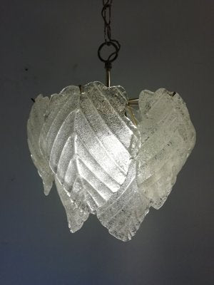 Murano Glass Ceiling Lamp from Mazzega, 1970s-RGF-581360