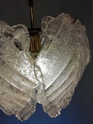 Murano Glass Ceiling Lamp from Mazzega, 1970s-RGF-581360