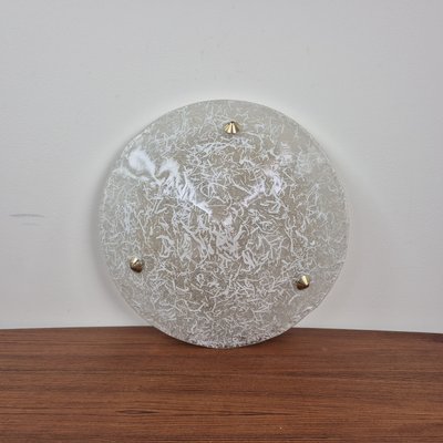 Murano Glass Ceiling Lamp from Venini, 1960s-ZPB-2021938