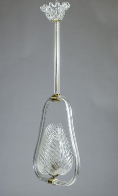 Murano Glass Ceiling Light, 1950s-RAQ-1398734