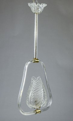 Murano Glass Ceiling Light, 1950s-RAQ-1398734