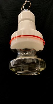 Murano Glass Ceiling Light from Leucos, Italy, 1970s-XQC-1453868