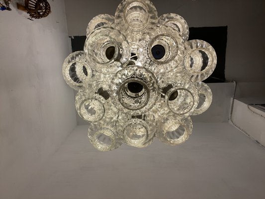 Murano Glass Ceiling Light from Venini, 1960s-JJC-1800638