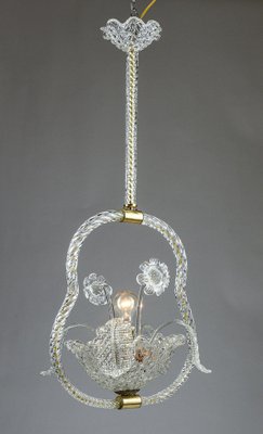 Murano Glass Ceiling Light, Italy, 1950s-RAQ-1398735