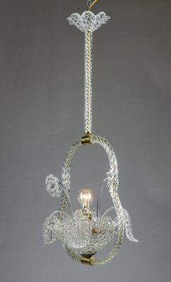 Murano Glass Ceiling Light, Italy, 1950s-RAQ-1398735