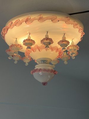 Murano Glass Ceiling Light, Italy, 1970s-YST-1794406