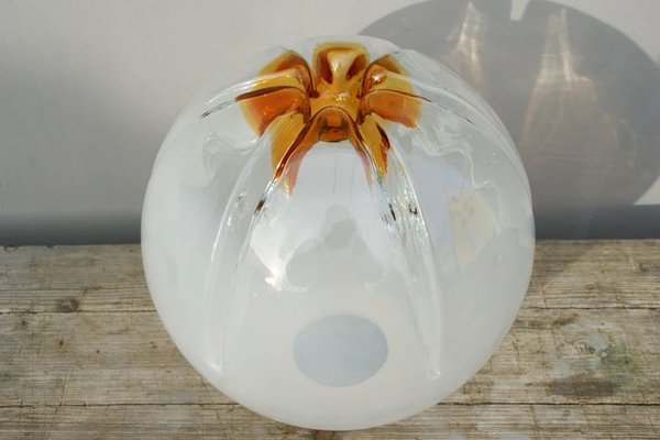 Murano Glass Ceiling Light Sphere from Mazzega-DUM-1314854