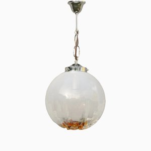 Murano Glass Ceiling Light Sphere from Mazzega-DUM-1314854