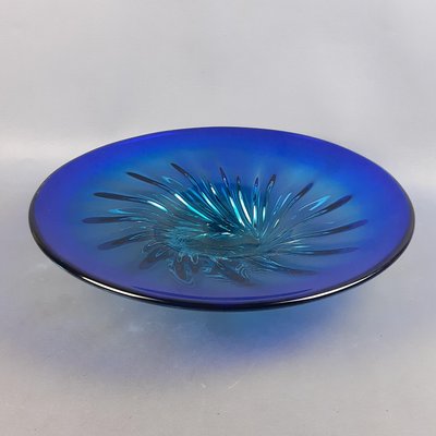 Murano Glass Centerpiece in Blue Light, 1970s-PWG-2035332