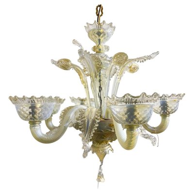 Murano Glass Chandelier, 1940s-FGA-2041583