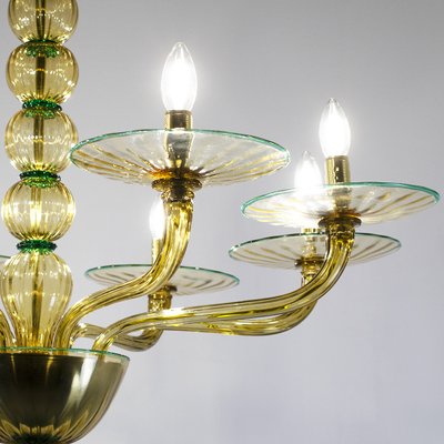 Murano Glass Chandelier, 1940s-ELZ-1747152