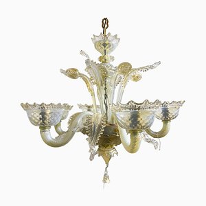 Murano Glass Chandelier, 1940s-FGA-2041583