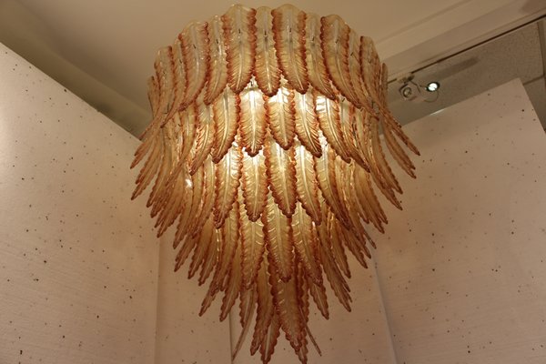 Murano Glass Chandelier, 1970s-YF-585779