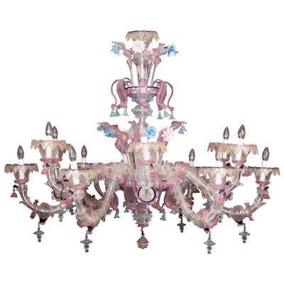 Murano Glass Chandelier, 1990s-MBH-1032667