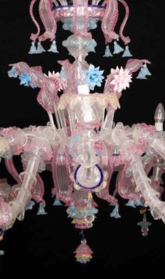 Murano Glass Chandelier, 1990s-MBH-1032667