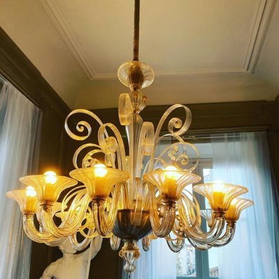 Murano Glass Chandelier-WSV-902864