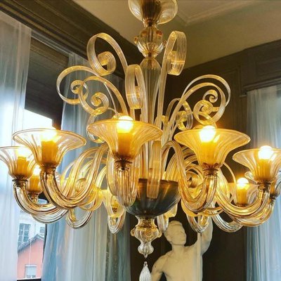 Murano Glass Chandelier-WSV-902864