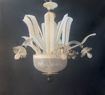 Murano Glass Chandelier attributed to Gianni Seguso, Italy, 1960s-XQC-1453770