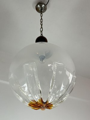 Murano Glass Chandelier attributed to Mazzega, Italy, 1970s-YST-1735392