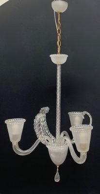 Murano Glass Chandelier by Barovier, 1950s-XQC-1734240