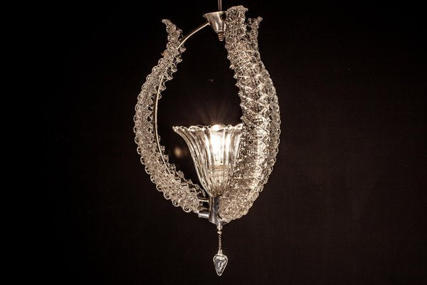 Murano Glass Chandelier by Ercole Barovier, 1940s-MBH-1032104