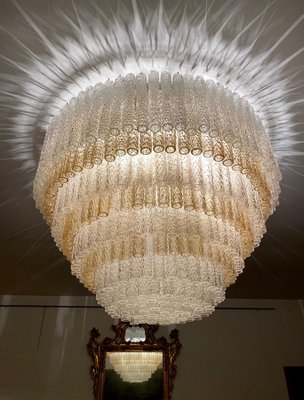 Murano Glass Chandelier by Gino Poli for Aureliano Toso-MBH-1032360