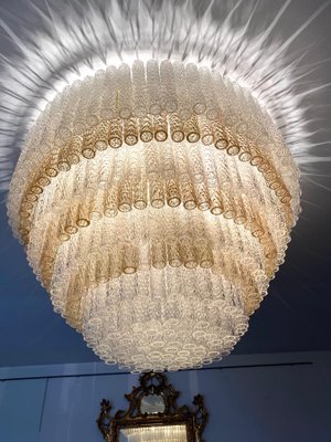 Murano Glass Chandelier by Gino Poli for Aureliano Toso-MBH-1032360