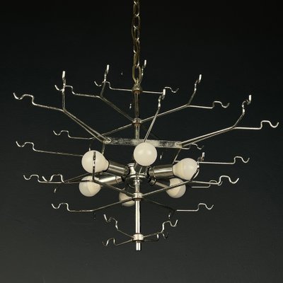 Murano Glass Chandelier by Gino Viscosi, 1970s-WQC-1790365