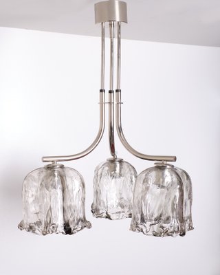 Murano Glass Chandelier from Mazzega, 1970s-GCG-1739636