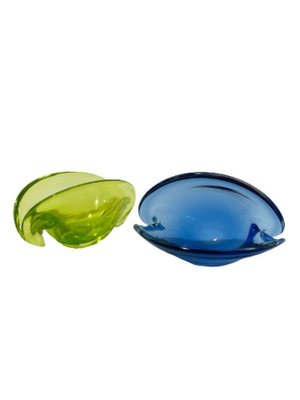 Murano Glass Clam Shell Bowl by Archimede Seguso, Italy, 1960s-UCH-1224167