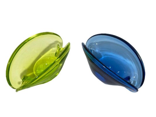 Murano Glass Clam Shell Bowl by Archimede Seguso, Italy, 1960s-UCH-1224167