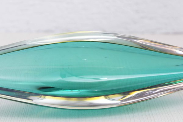 Murano Glass Cut Glass Bowl, 1960s-BQF-1394070