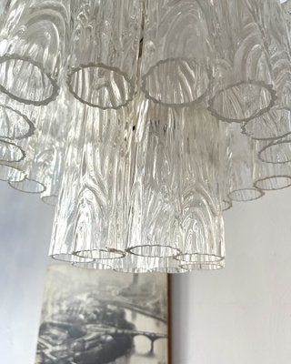 Murano Glass Cylinder Chandelier, Italy, 1970s-BVG-2018371