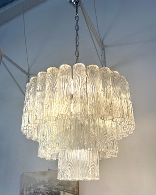 Murano Glass Cylinder Chandelier, Italy, 1970s-BVG-2018371