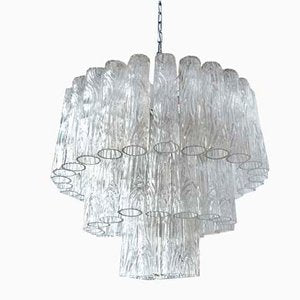 Murano Glass Cylinder Chandelier, Italy, 1970s-BVG-2018371