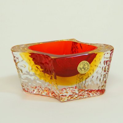 Murano Glass Dishes by Luigi Mandruzzato, 1960s-NE-669028