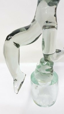 Murano Glass Duck Sculpture by Renato for Venier, 1970-FIP-810320